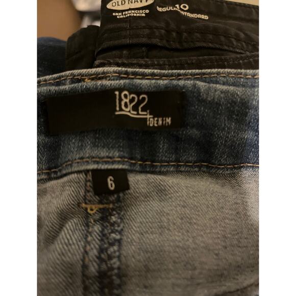 1822 denim women’s crop jeans, size 6 - Picture 6 of 7